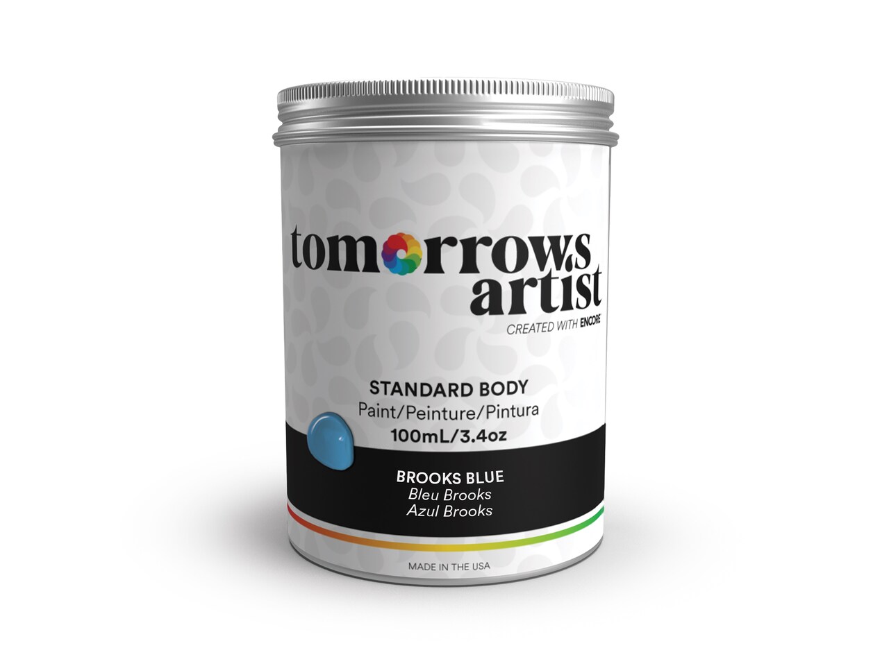 Tomorrows Artist: Standard Body Eco-Friendly Sustainable Acrylic Art Paint 100ml/3.38oz, 250ml/8.45oz, 500ml/16.91oz, 1000ml/33.81oz